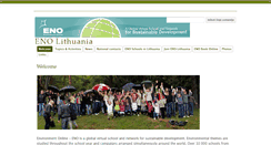 Desktop Screenshot of lithuania.enoprogramme.org